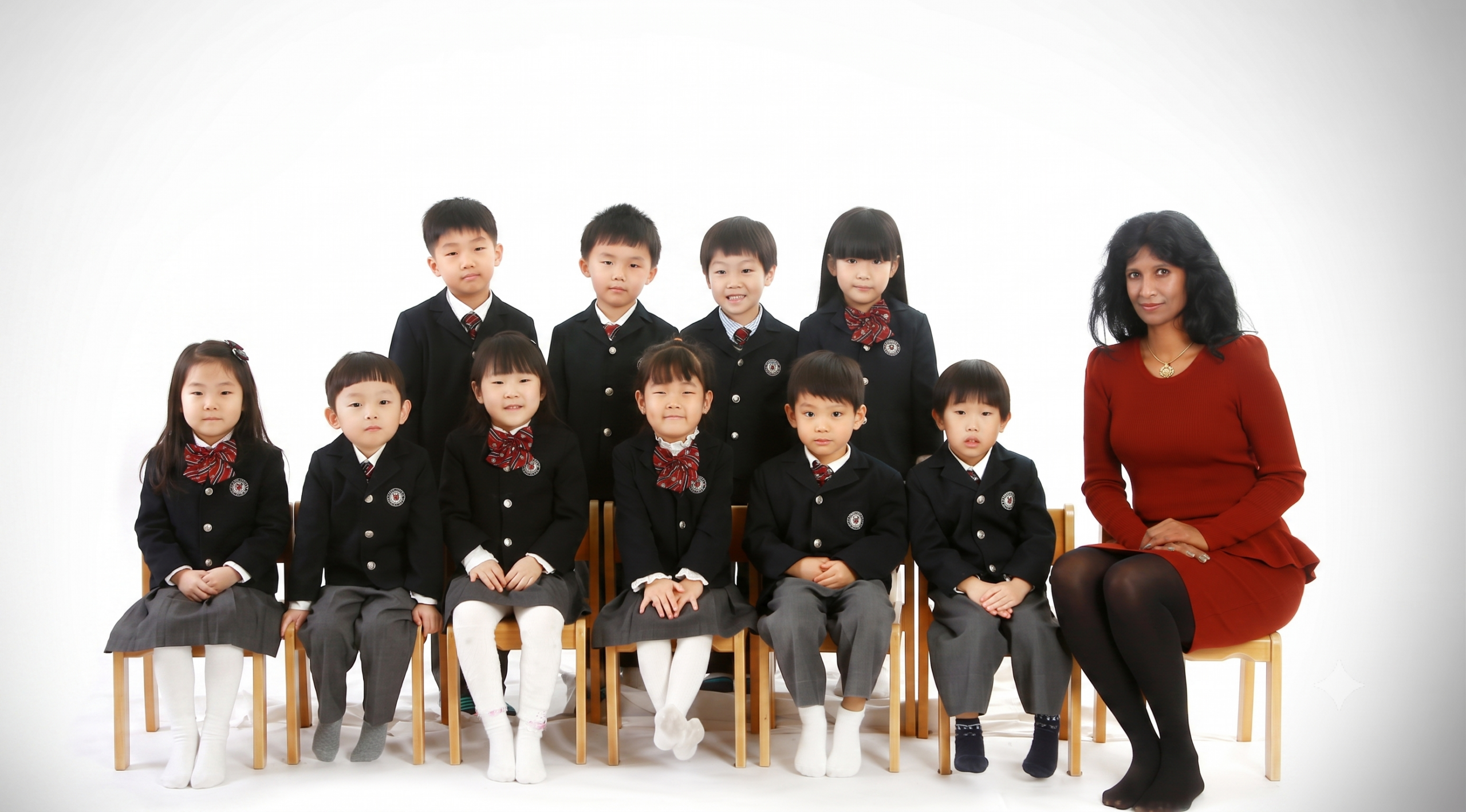 The Child Whisperer with her students